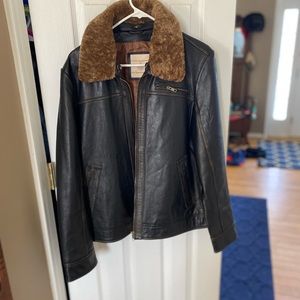 The Territory Ahead-Womens Genuine leather classic jacket xl